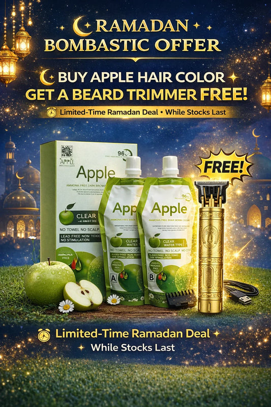 Original Apple Hair Color + 𝐅𝐫𝐞𝐞 𝐓𝐫𝐢𝐦𝐞𝐫